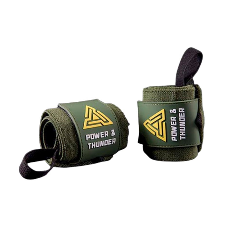 Wrist Wraps Premium – Proteção e Suporte para Treino