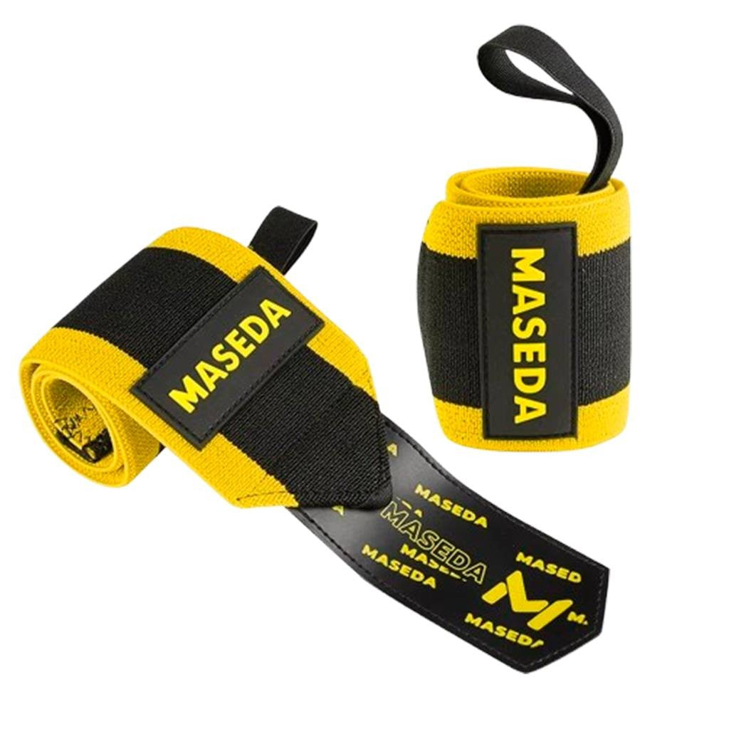 Wrist Wraps Premium – Proteção e Suporte para Treino