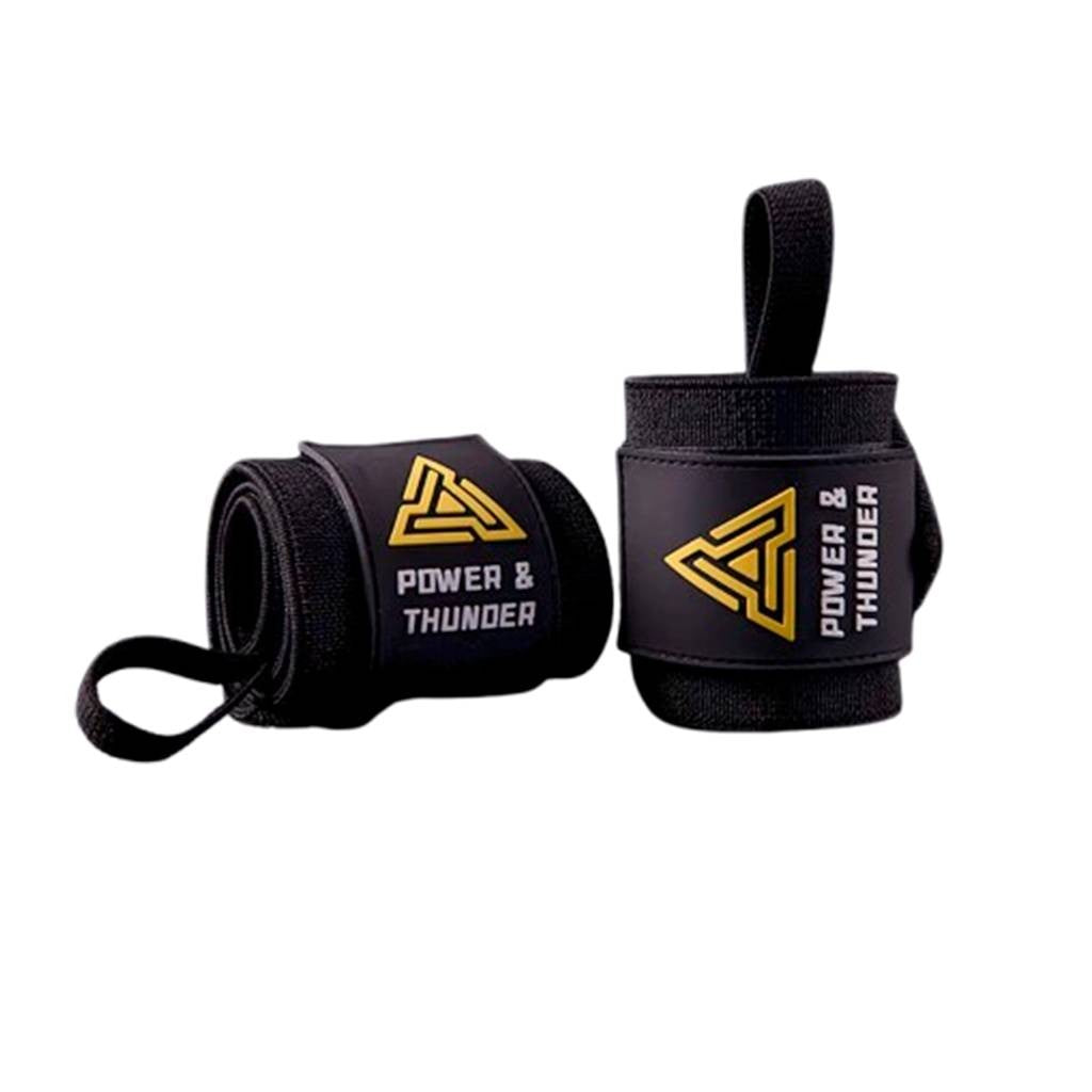 Wrist Wraps Premium – Proteção e Suporte para Treino