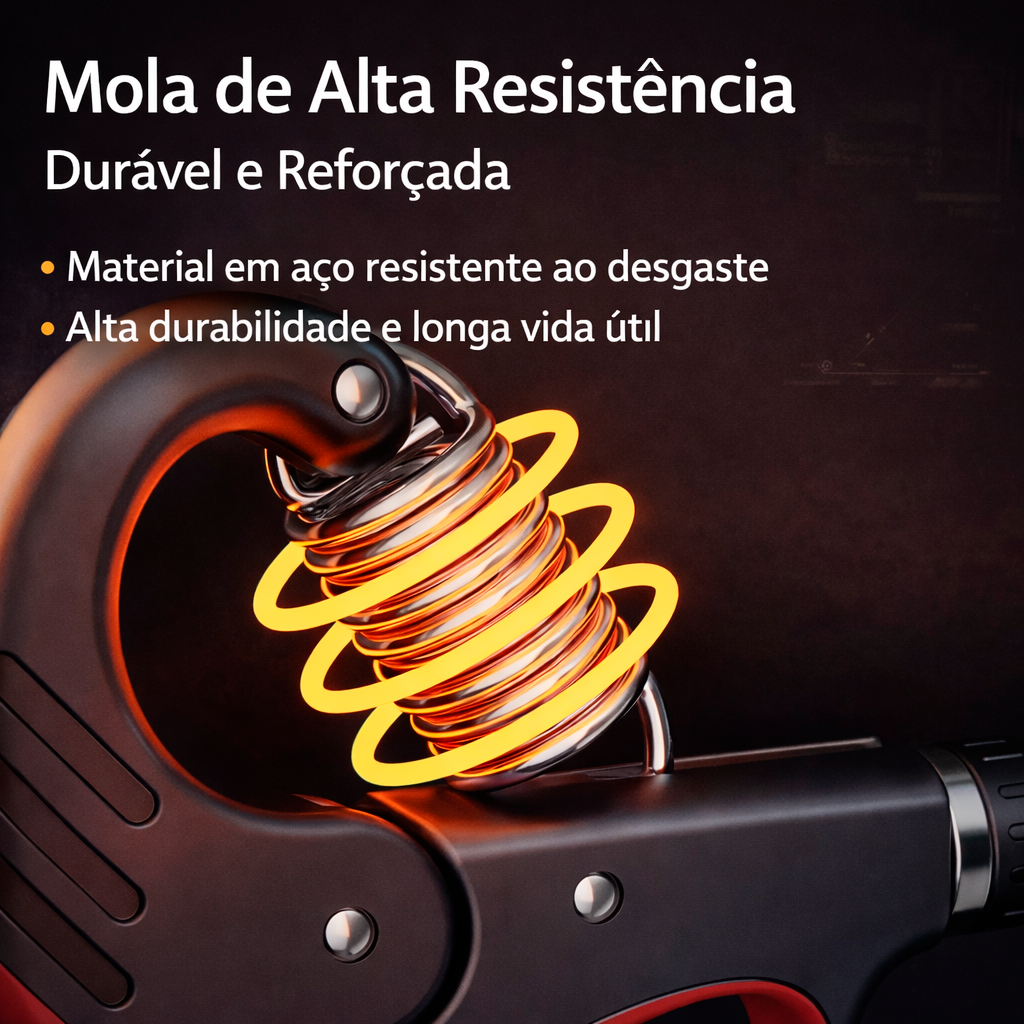 Fortalecedor de Mão Ajustável 5-100KG – Treino de Pegada e Antebraço