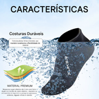 Meia de Neoprene Cano Baixo para Beach Tennis e Vôlei