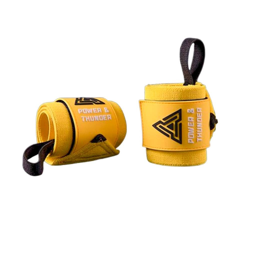 Wrist Wraps Premium – Proteção e Suporte para Treino